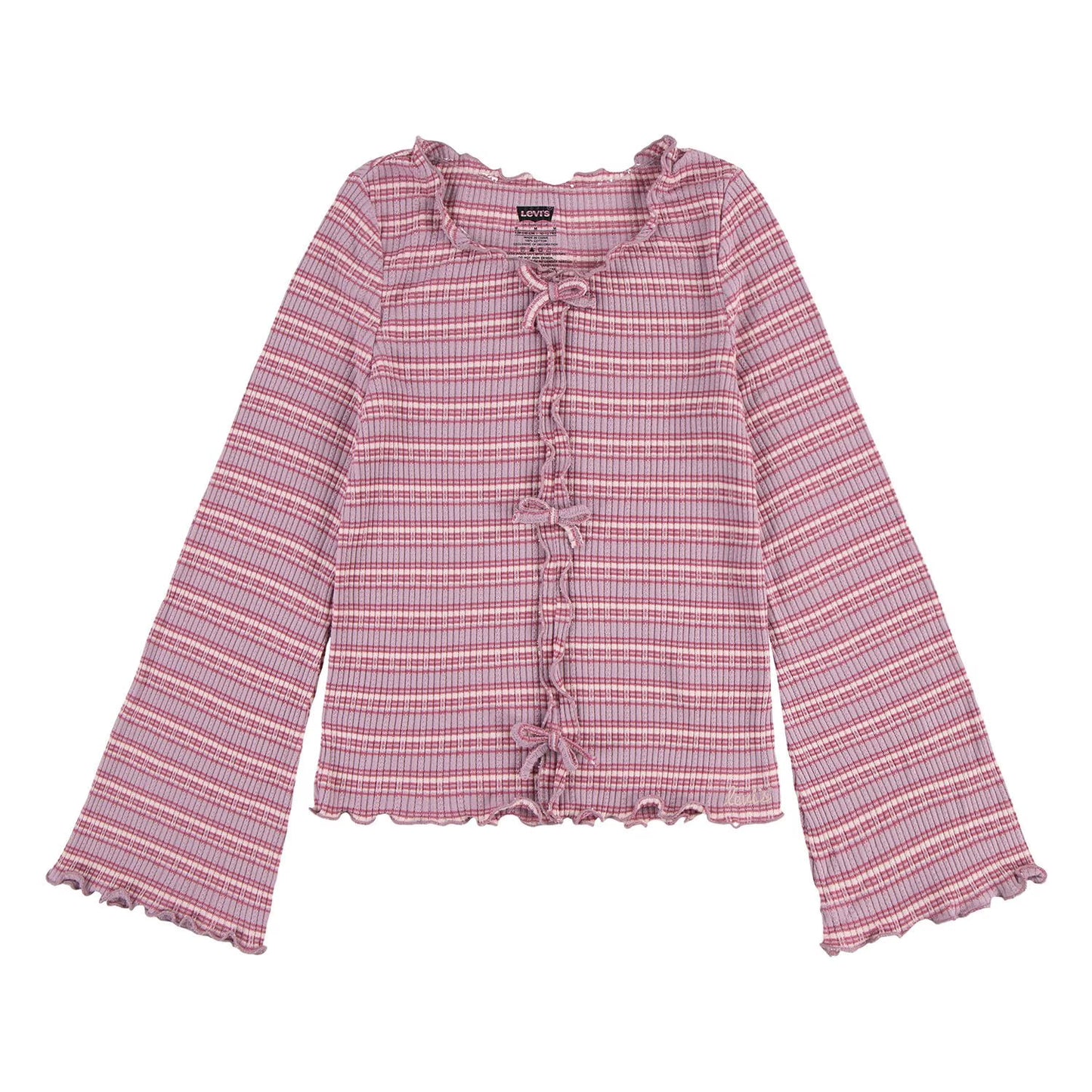 Levi's Girls Long Sleeve Ribbed Tee