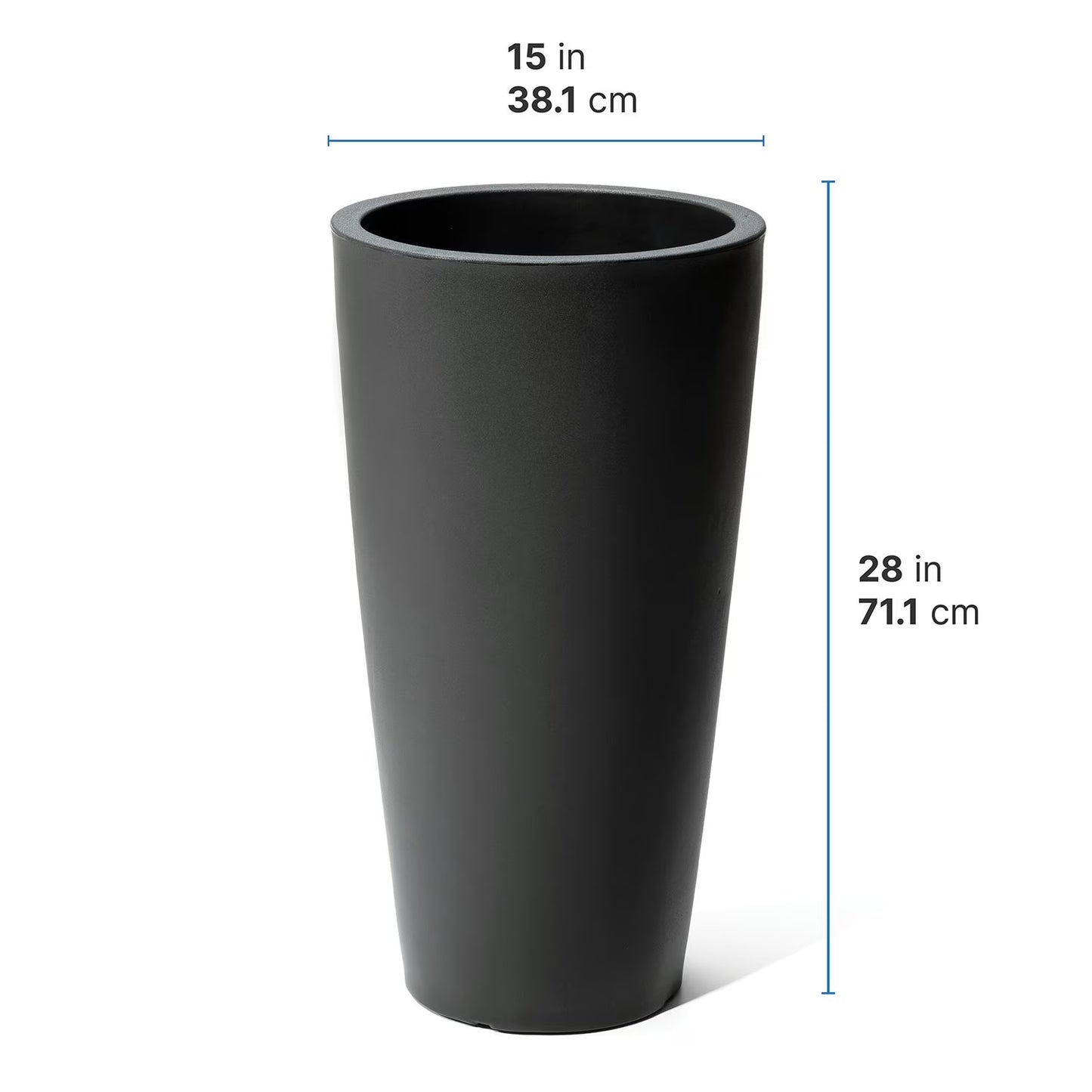 Tall Round Planter