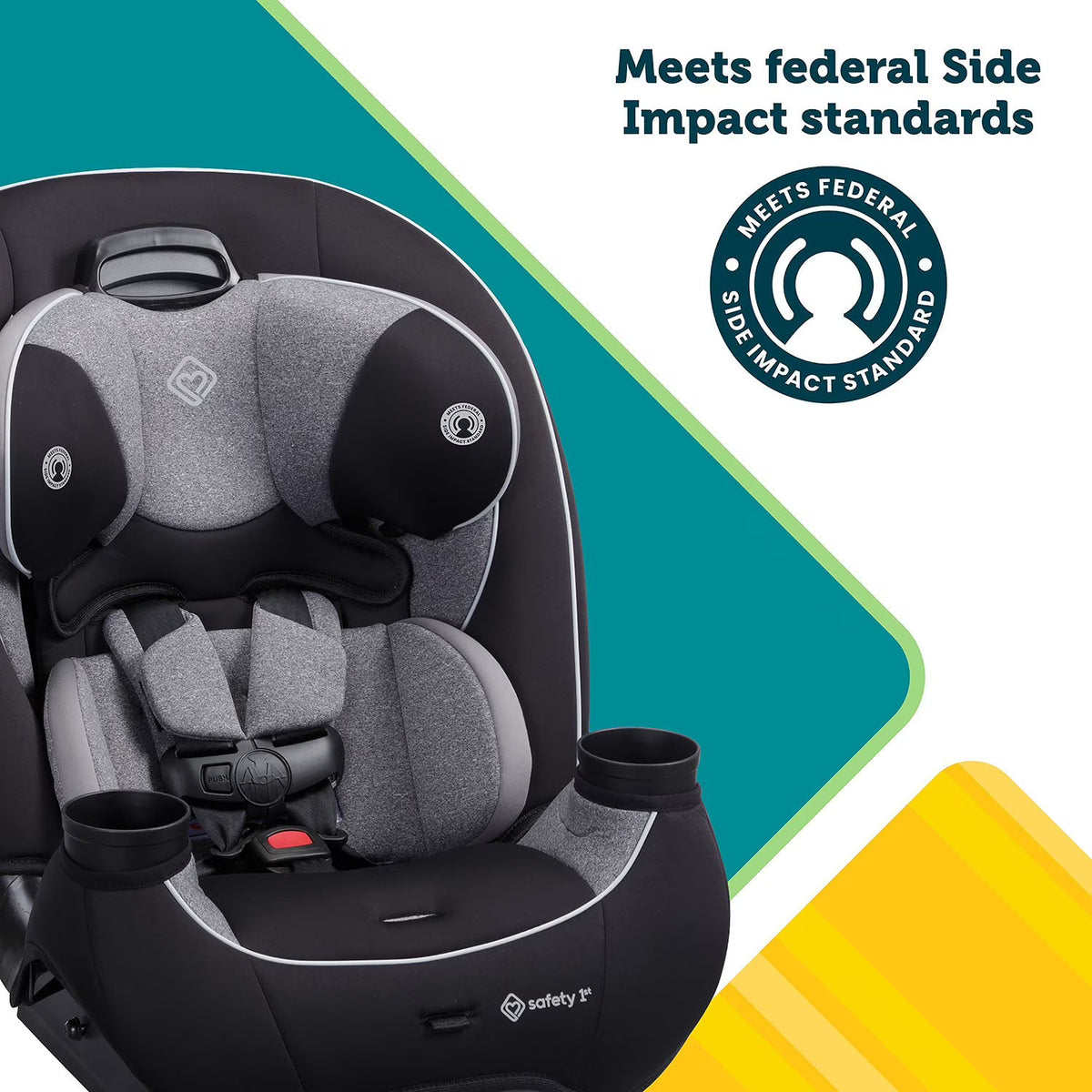 Safety 1st Everfit All-in-One Convertible Car Seat, Choose Color