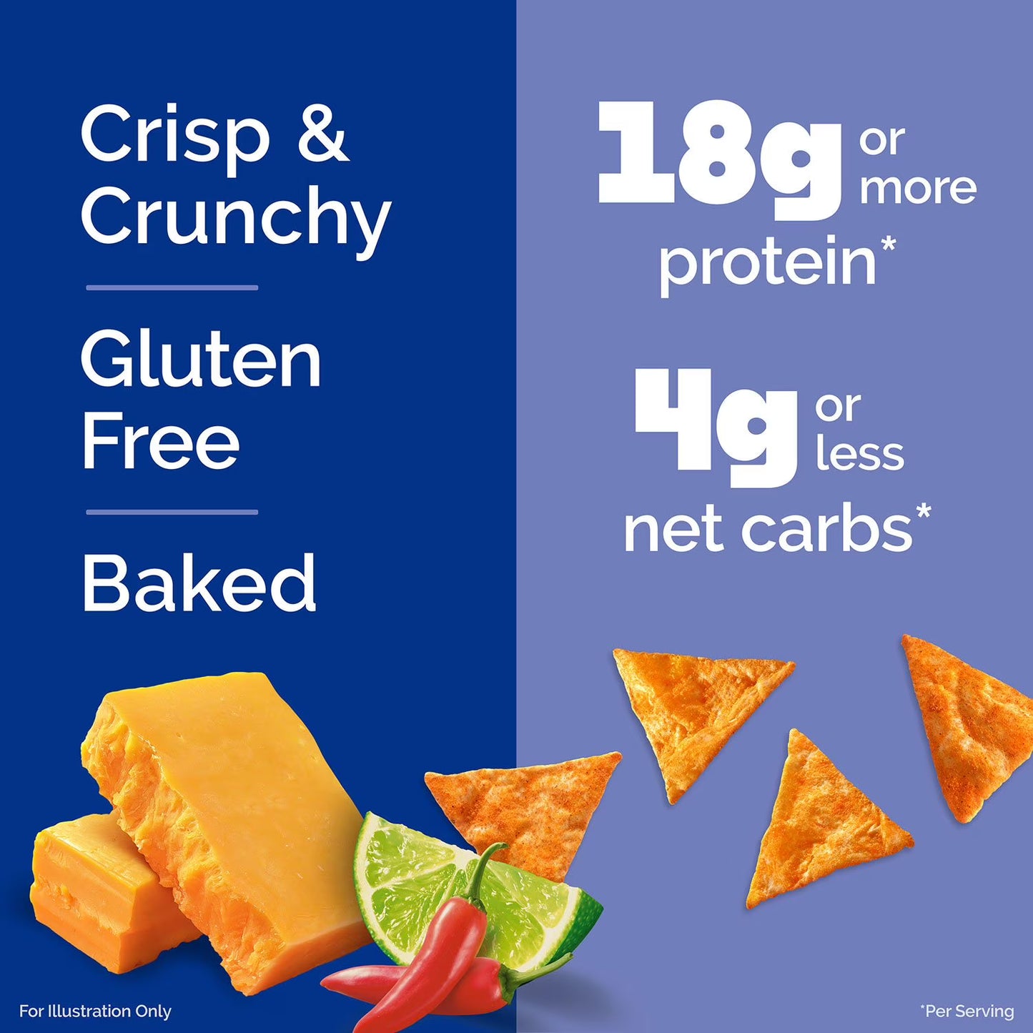 Quest Tortilla Style 18-20g Protein Chip Variety Pack, Chili Lime and Nacho Cheese 14 ct.
