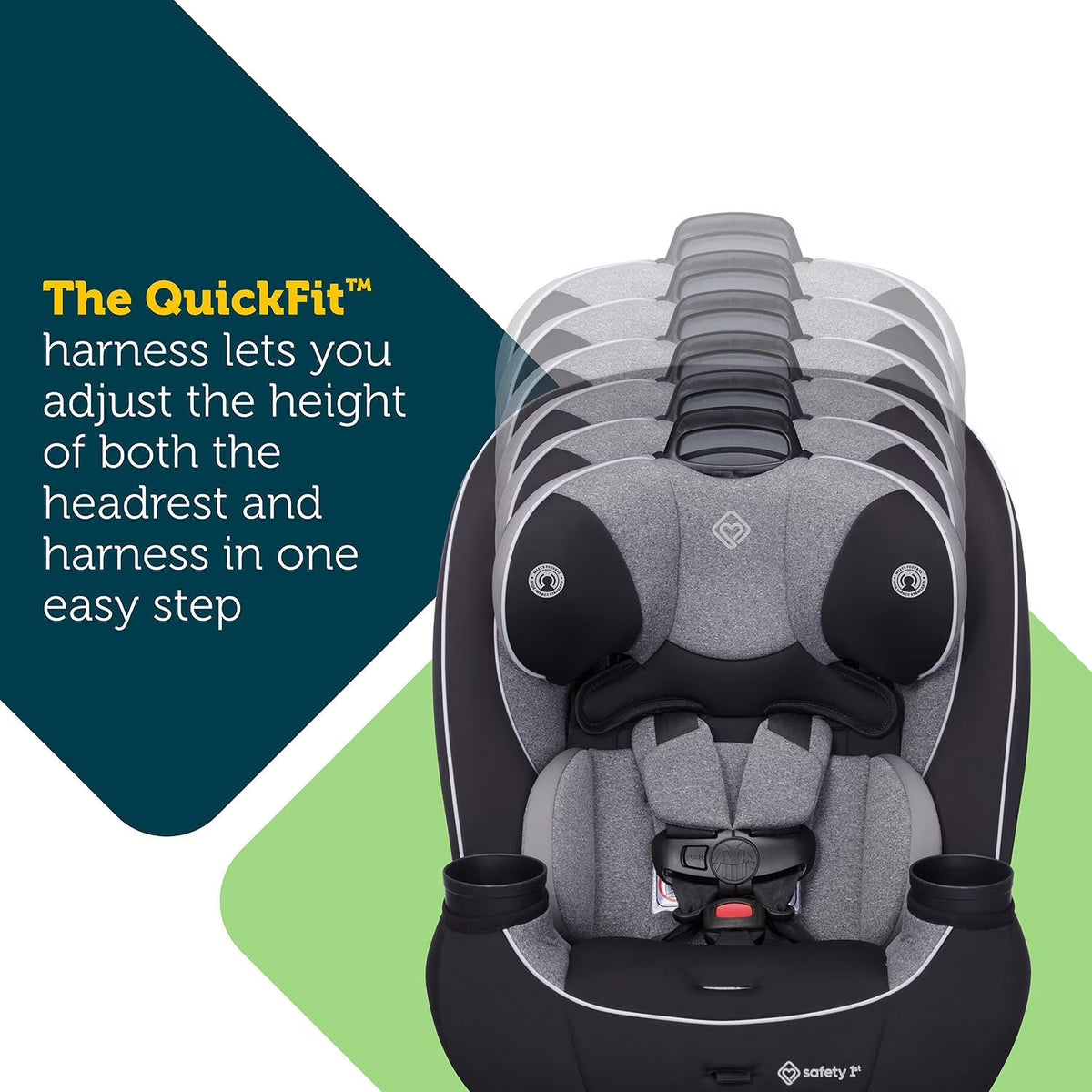 Safety 1st Everfit All-in-One Convertible Car Seat, Choose Color