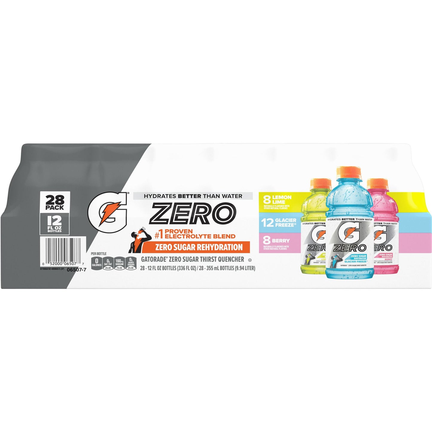 Gatorade Zero Sugar Thirst Quencher Variety Pack, 12 fl. oz., 28 pk.